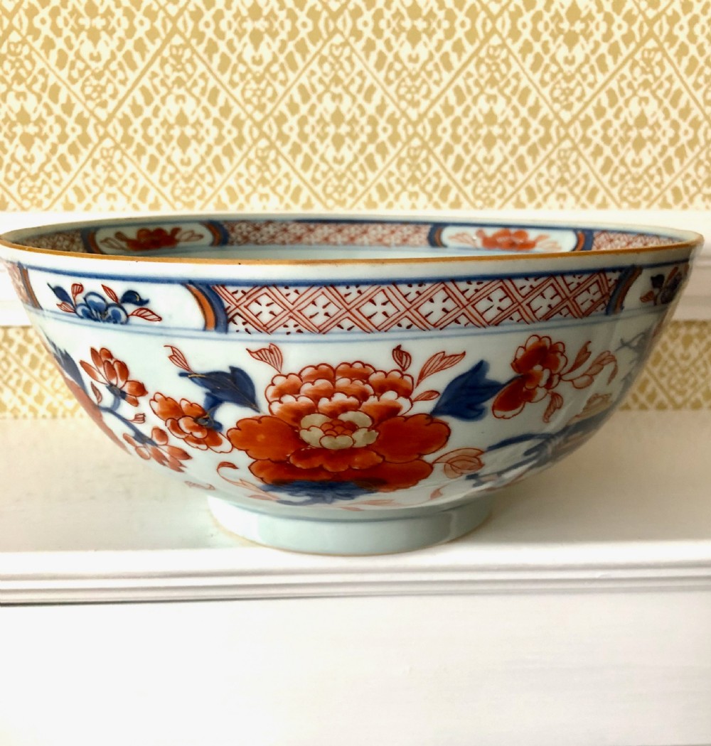 A Good Size Chinese Imari Bowl - 18th Century