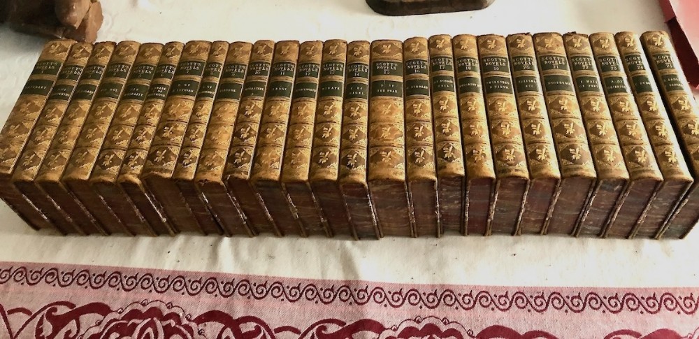 A Complete Set of Books - Scott's Novels - 25 volumes