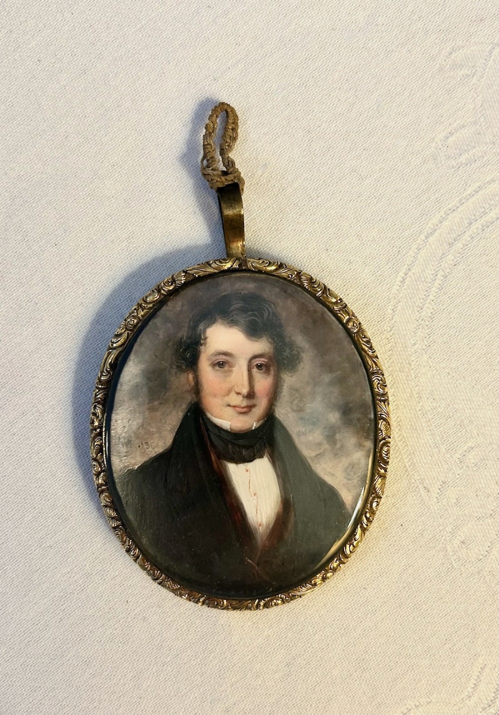 A Fine Portrait Miniature by William Frederick (late 18th century) of William Chadwick.