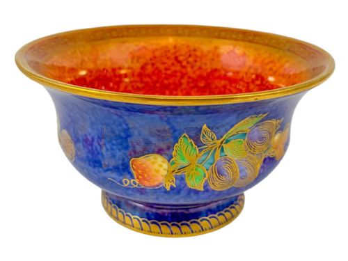 fig 1. ‘Blue Fruit’ lustre bowl ,Wedgwood ,designed by Daisy Makeig-Jones circa 1929