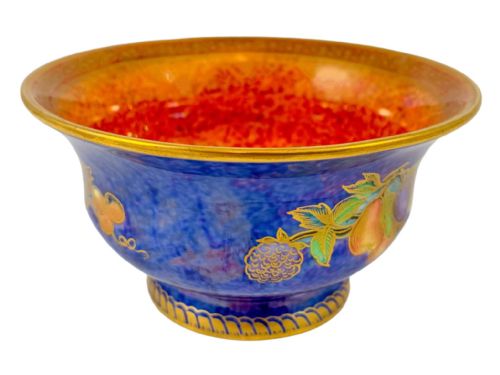 fig 2. ‘Blue Fruit’ lustre bowl ,Wedgwood ,designed by Daisy Makeig-Jones circa 1929