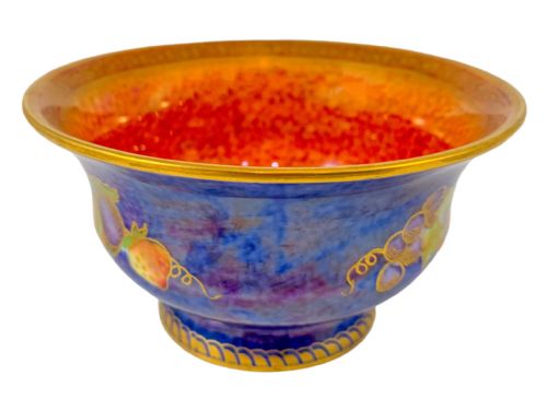 fig 3. ‘Blue Fruit’ lustre bowl ,Wedgwood ,designed by Daisy Makeig-Jones circa 1929