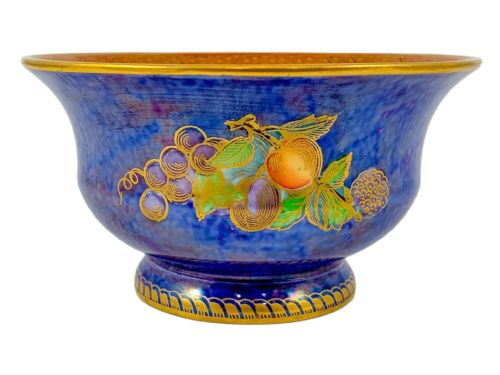 fig 4. ‘Blue Fruit’ lustre bowl ,Wedgwood ,designed by Daisy Makeig-Jones circa 1929