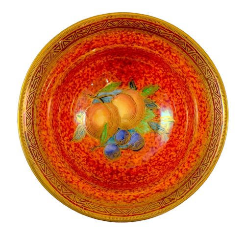 fig 5. ‘Blue Fruit’ lustre bowl ,Wedgwood ,designed by Daisy Makeig-Jones circa 1929