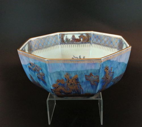 A Wedgwood Dragon Big Lustre Bowl, Designed by Daisy Makeig Jones.