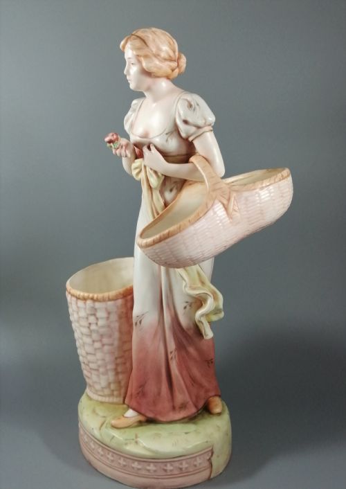 fig 2. Antique Royal Dux figurine