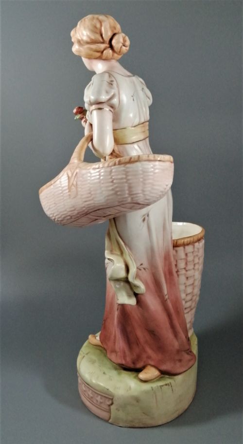 fig 3. Antique Royal Dux figurine