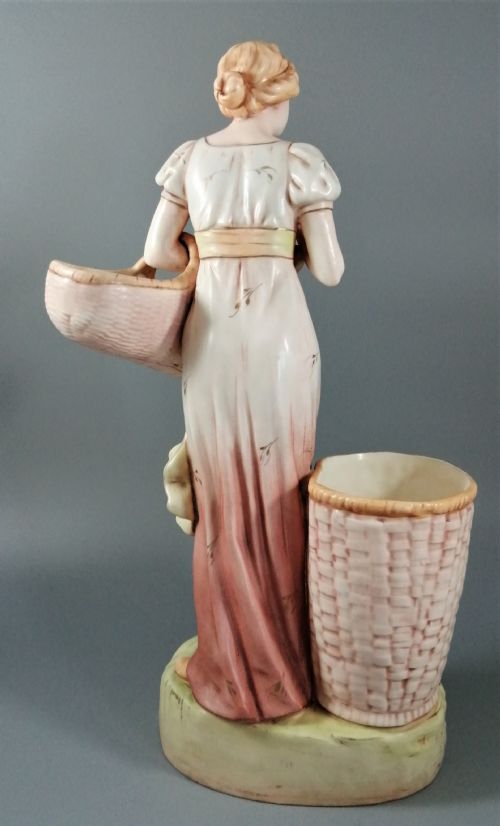 fig 4. Antique Royal Dux figurine