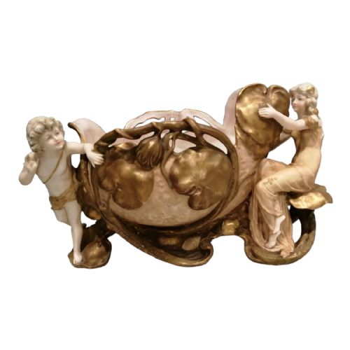 Ernst Wahliss Antique Porcelain Centerpiece,c.1900