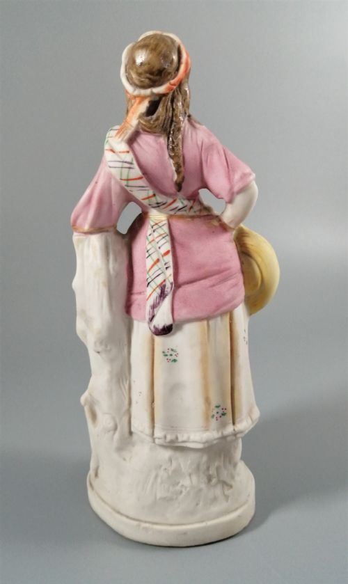 fig 5. Antique bisque porcelain figurine, stunning quality, France,18 th- 19th century.