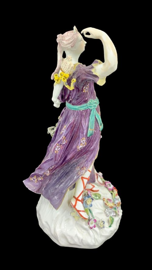 fig 4. Early Derby, Patch period, Diana figurine, William Duesbury & Co., ca. 1765