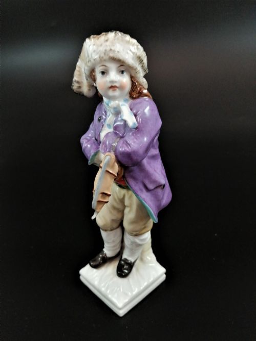 fig 1. Antique KPM porcelain figurine