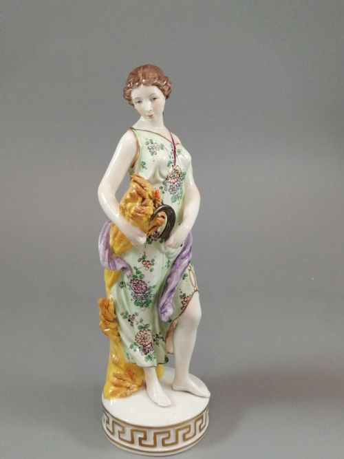 SITZENDORF PORCELAIN GROUP FOUR SEASONS - ADDITIONAL PHOTO 6