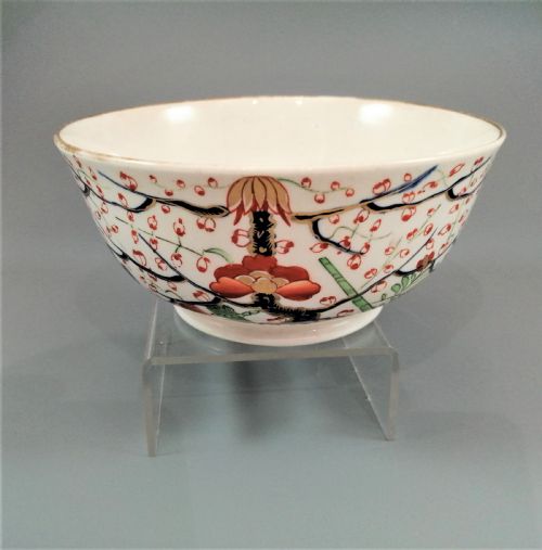 Old Derby Kakiemon Style "Two Quail" Pattern Bowl, C. 1820