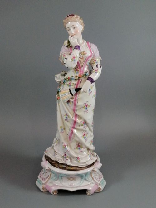 Porcelain Figurine Triebner, Ens & Eckert , Volkstedt, C.1880