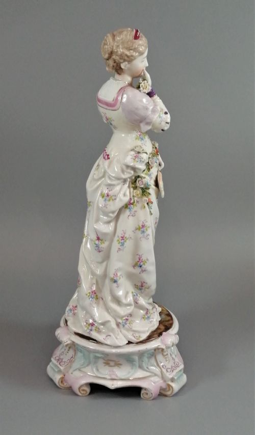fig 4. Porcelain figurine Triebner, ENS & Eckert , Volkstedt, c.1880