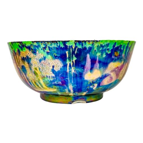 fig 3. Handmade 1920's Daisy Makeig Jones large Wedgwood “Fairyland Lustre” bowl, 20.5 cm / 8”