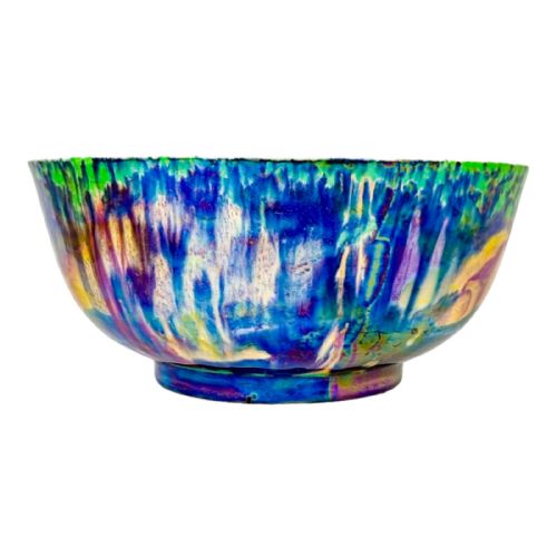 fig 4. Handmade 1920's Daisy Makeig Jones large Wedgwood “Fairyland Lustre” bowl, 20.5 cm / 8”
