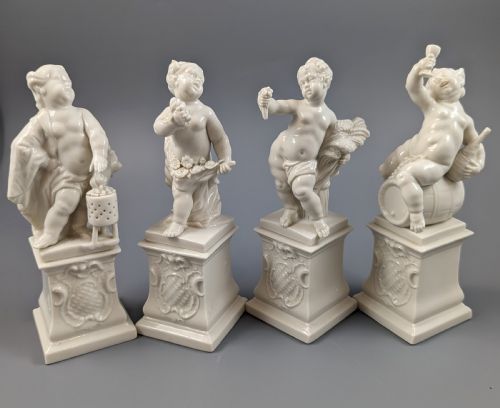 Nymphenburg Figures by Bustelli, Set "Four Seasons",c.1923