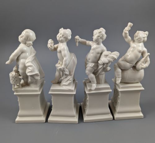 fig 1. Nymphenburg Figures by Bustelli, set