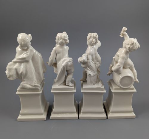fig 2. Nymphenburg Figures by Bustelli, set