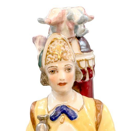 fig 2. 19th century French Samson, Paris porcelain figurine of fireman