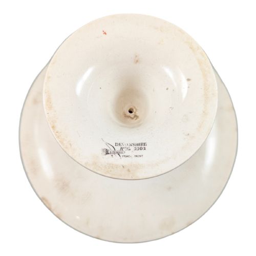 fig 4. Antique Ridgway decorative cake stand tazza in Devonshire pattern, c. 1885
