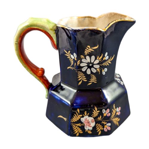 fig 2. Rare Hydra Shape ironstone jug with snake handle, early 19th century