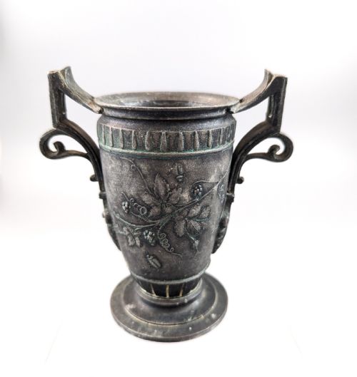 
A Classical Greek-style Pewter Amphora Jules Brateau, Circa 1900