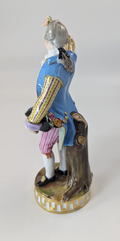 fig 2. Antique Meissen porcelain statuette