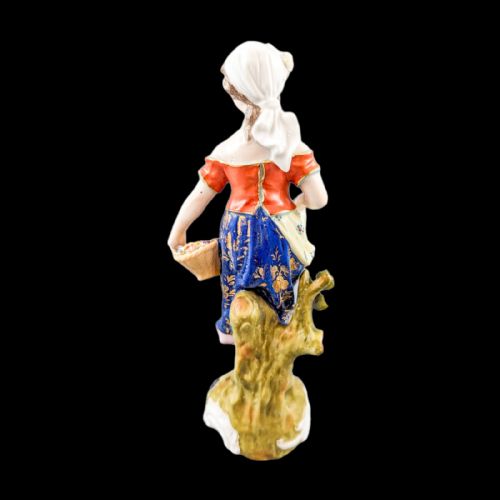 fig 3. Antique Sitzendorf porcelain figurine ,Late 19th century