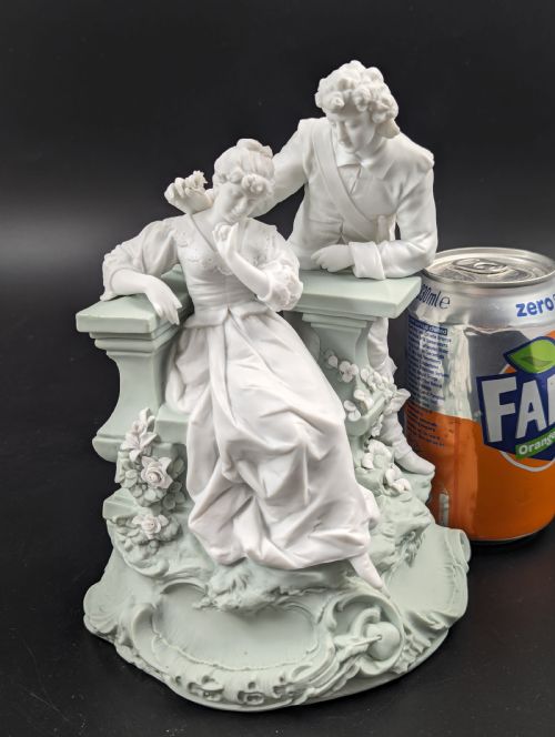 PARIAN BISCUIT FIGURINE BY TRIEBNER ENS CO VOLKSTEDT C 18941900 - ADDITIONAL PHOTO 8