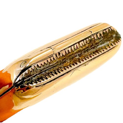 fig 1. Antique Edwardian 9 ct solid yellow gold vesta match case, Ramsden & Carr, 1907