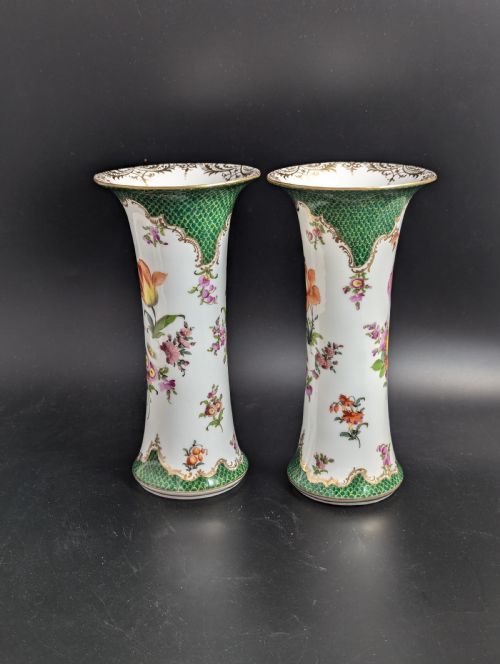 fig 3. A set of Antique Vases, Donath &Co., Dresden, late 19th century.