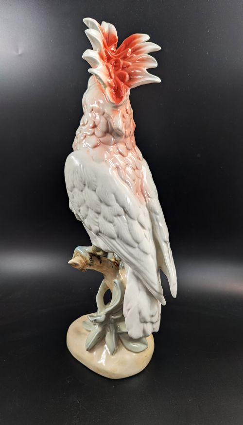 fig 2. Royal Dux Parrot Figurine , Bohemia