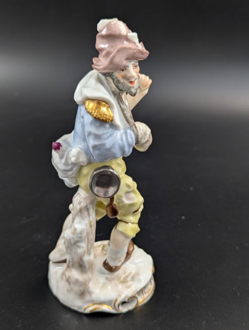 fig 4. Antique Figurine Edme Samson Hobo, Mid 19th Century