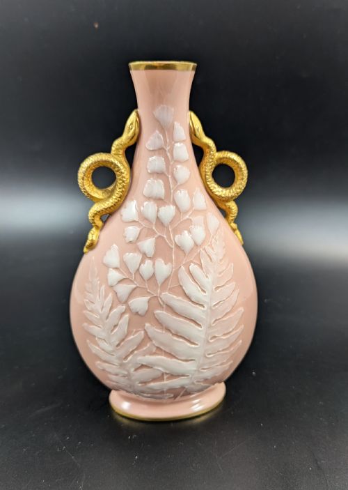 A GRAINGER'S WORCESTER PTESURPTE VASE KATE LOCKE CIRCA 1891 - ADDITIONAL PHOTO 6