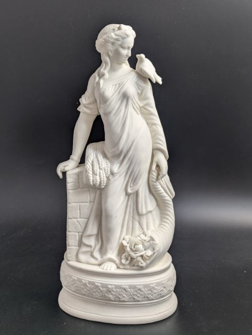 Parian Figurine of Peace, by James Wilson, C. 1890