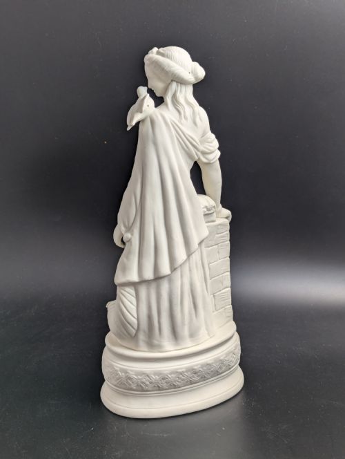 fig 2. Parian Figurine of Peace, by James Wilson, c. 1890