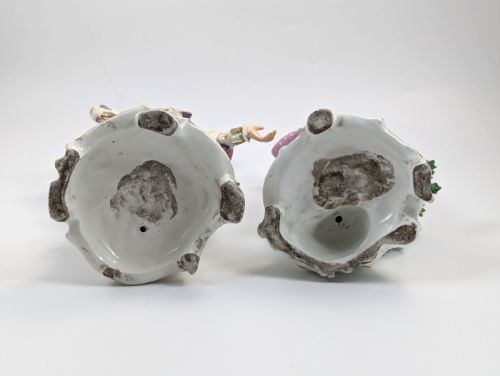fig 6. A Pair of Derby Porcelain Figurines of 'Ranelagh Dancers,’ c. 1760-65. Extremely rare.