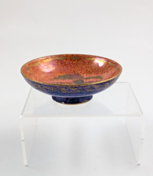 fig 2. Daisy Makeig-Jones ‘Flying Hummingbirds’ Lustre Bowl, Wedgwood, c. 1915-1920