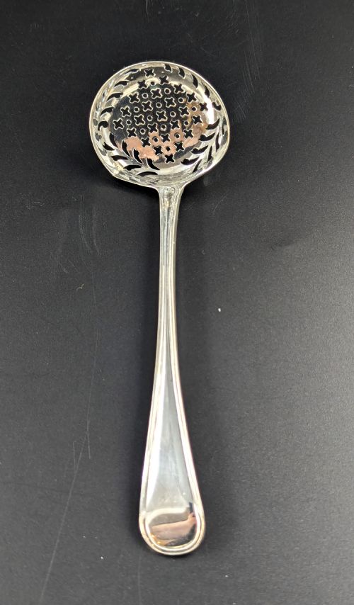 A George III Sterling Silver Sugar Sifter Spoon, Mark of John Lambe, London, Circa 1789