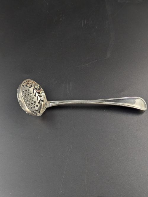 fig 1. A George III Sterling Silver Sugar Sifter Spoon, Mark of John Lambe, London, circa 1789