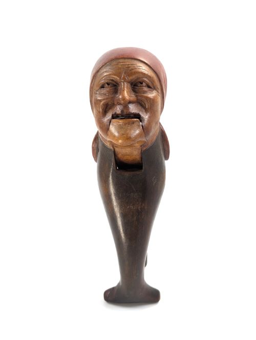 Antique Black Forest Carved Wood Nut Crackers
