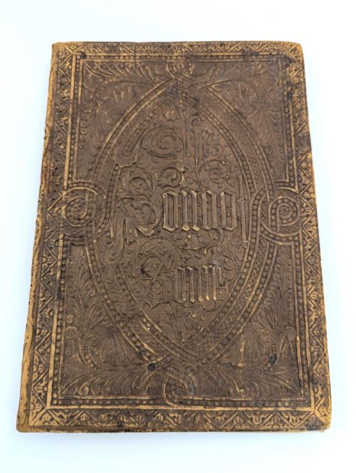 Antique Book “The Song of Songs, Which Is Solomon's”, Illuminated by Owen Jones, 1849