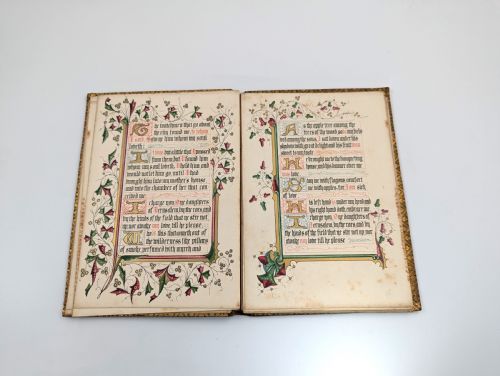 fig 5. Antique book “The Song of Songs, Which is Solomon's”, illuminated by Owen Jones, 1849