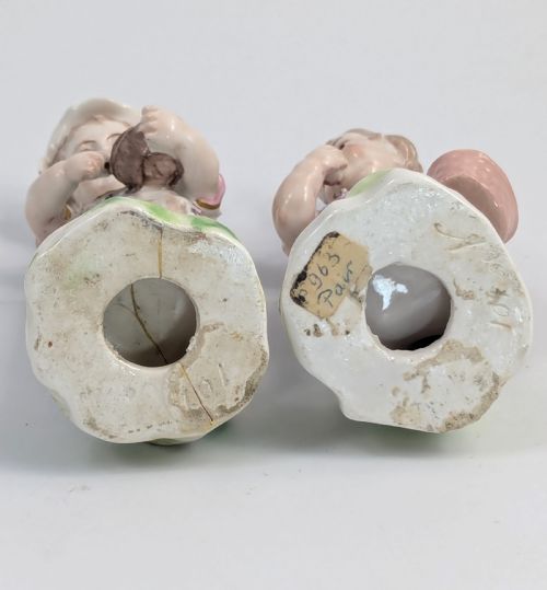 fig 5. Derby soft-paste porcelain rare figurines