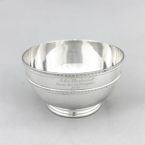 fig 1. Heavy sterling silver sugar basin /bowl ,210g ,925 silver