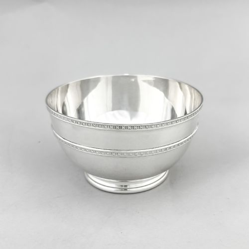 fig 2. Heavy sterling silver sugar basin /bowl ,210g ,925 silver