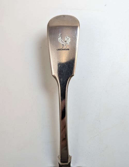 fig 1. Silver Fish Knife William IV, London, 1830.